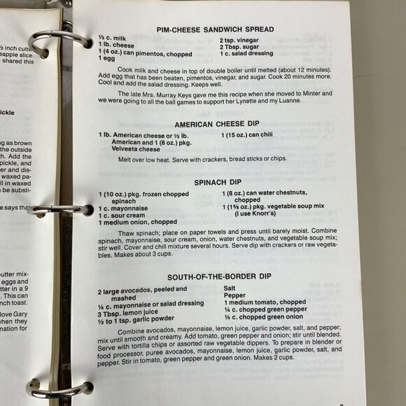 Family Affair Cookbook By Juanita Sparks Vintage 1985 Three-Ring Binder - Picture 6 of 12